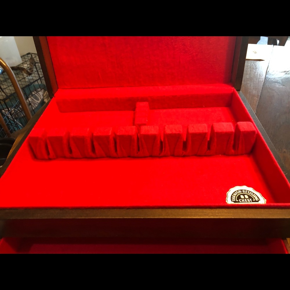 Flatware One Drawer Chest - Picture 2 of 6